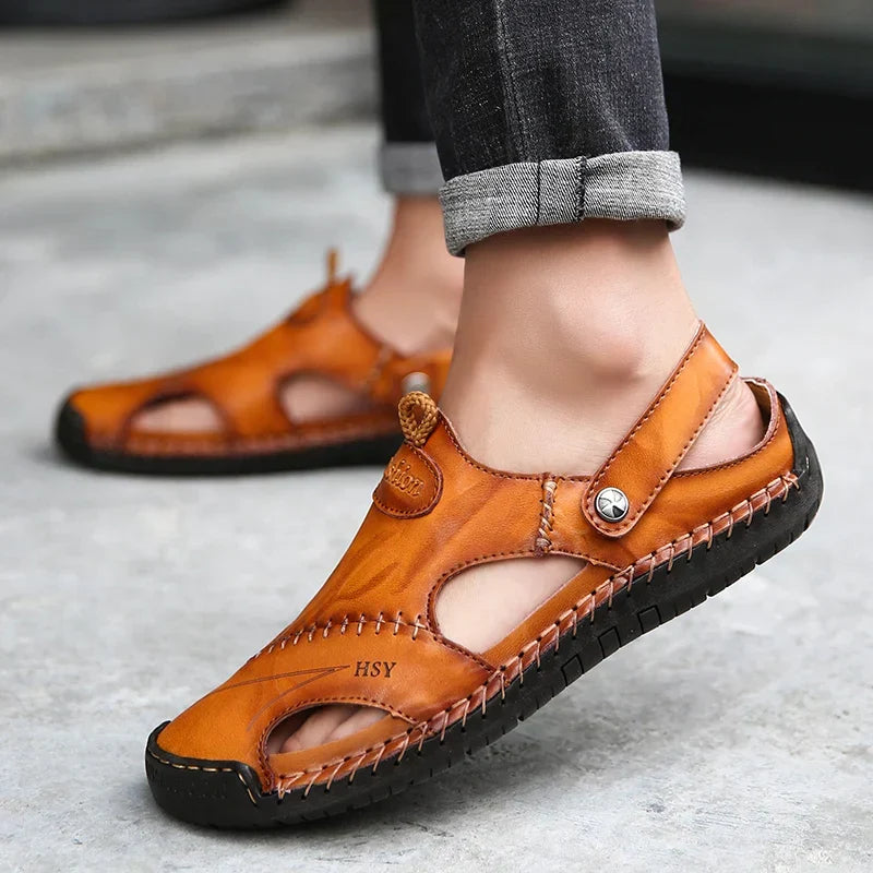 Orthopaedic Leather Sandals