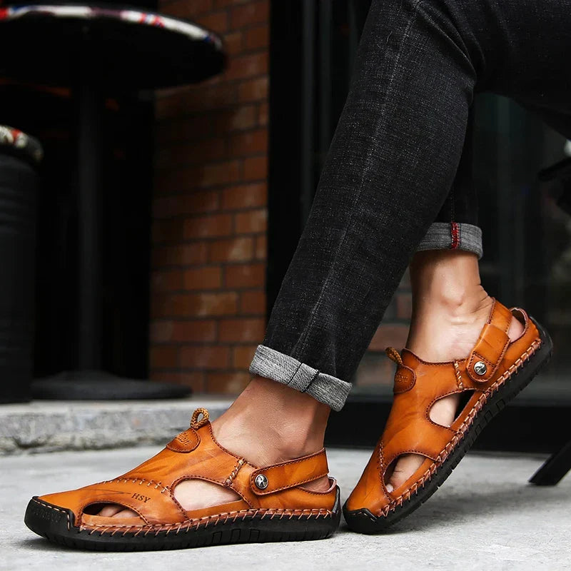 Orthopaedic Leather Sandals