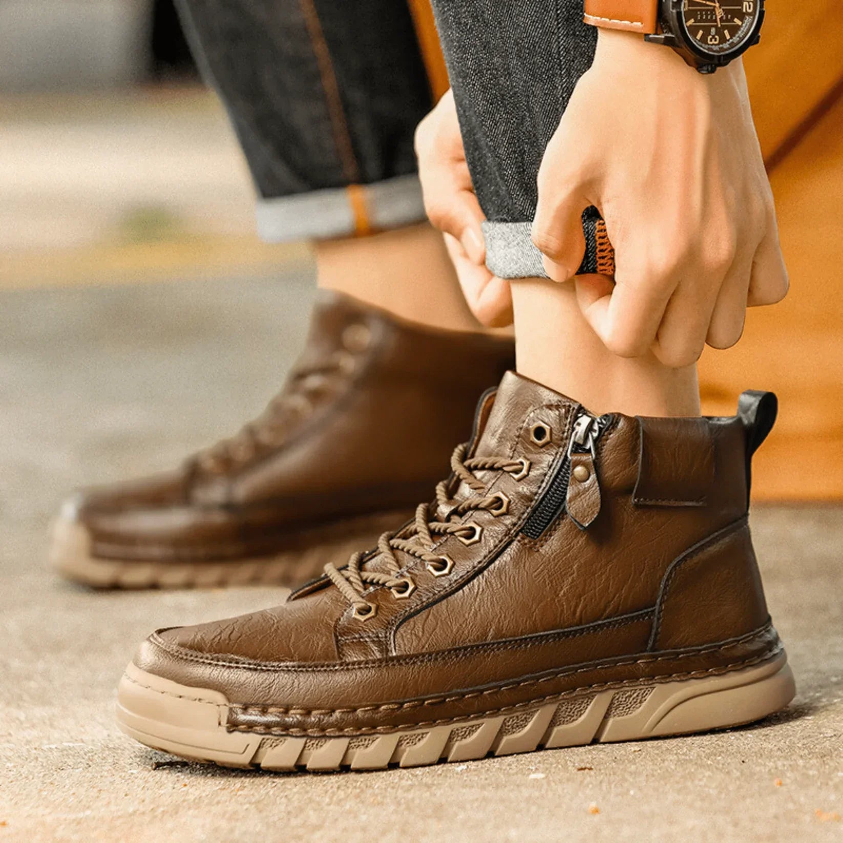 Apollo™ – Premium Leather Urban Boots