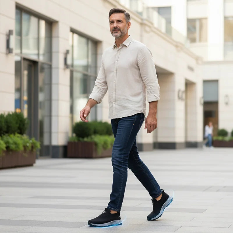 FlexRelief™ – Slip-On Orthopaedic Shoes for Men