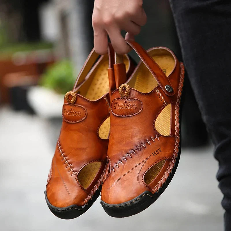 Orthopaedic Leather Sandals