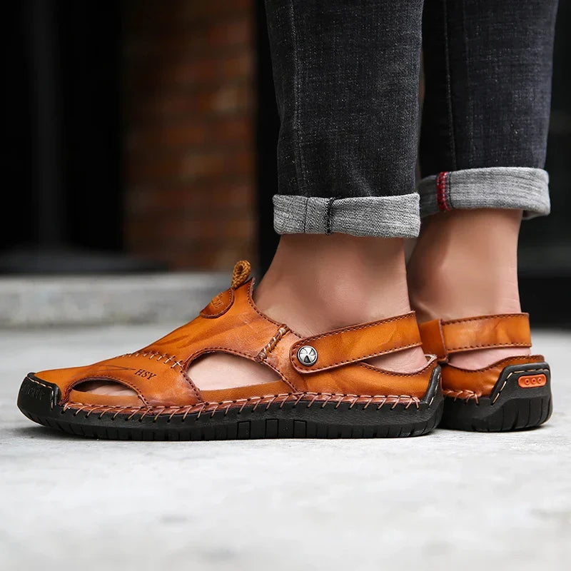 Orthopaedic Leather Sandals