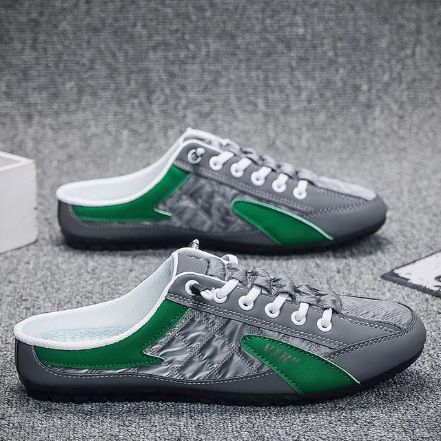 Backless Slip-On Shoes for Men
