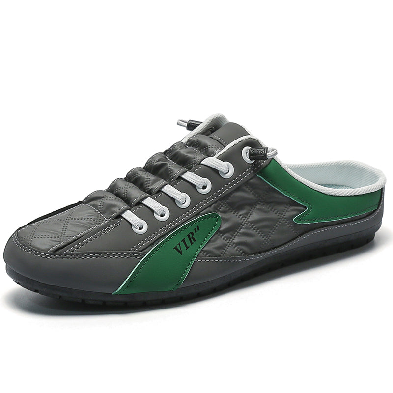 Backless Slip-On Shoes for Men