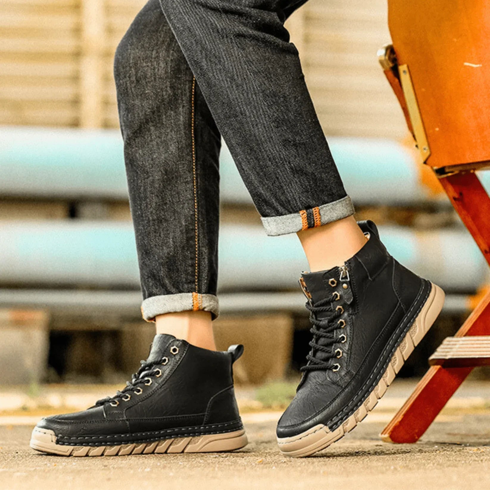 Apollo™ – Premium Leather Urban Boots